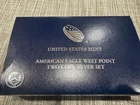 American Eagle West Point Two-Coin Silver Set w/OGP and COA