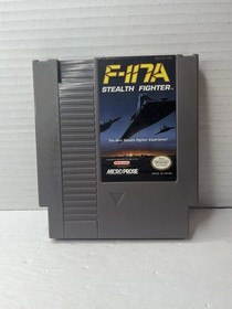 F-117A Stealth Fighter (Nintendo NES) Video Game Original Box Tested Airplane