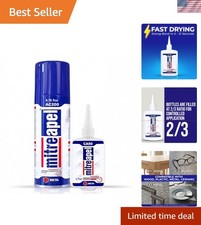 CA Glue with Activator 1.7oz-6.7 floz Instant Bond Professional Cyanoacrylate...