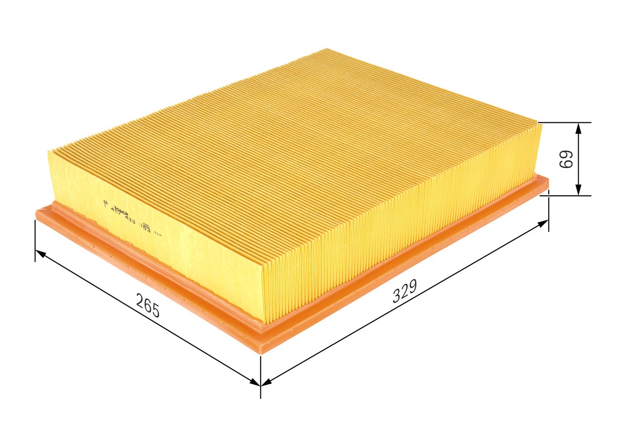 BOSCH-OE 1 457 433 753 Air Filter for MERCEDES-BENZ