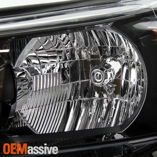 For 2010-2013 4Runner SR5/Trail w/ Trail Package Black Headlight Left+Right Pair - Picture 3 of 4