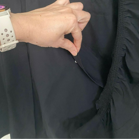 Fabletics Midnight Black Utility Jacket Size XXL - image 7