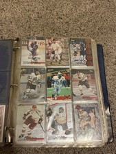 Mixed Sports Card Lot Football Basketball Hockey w/ Autographs Stars Included