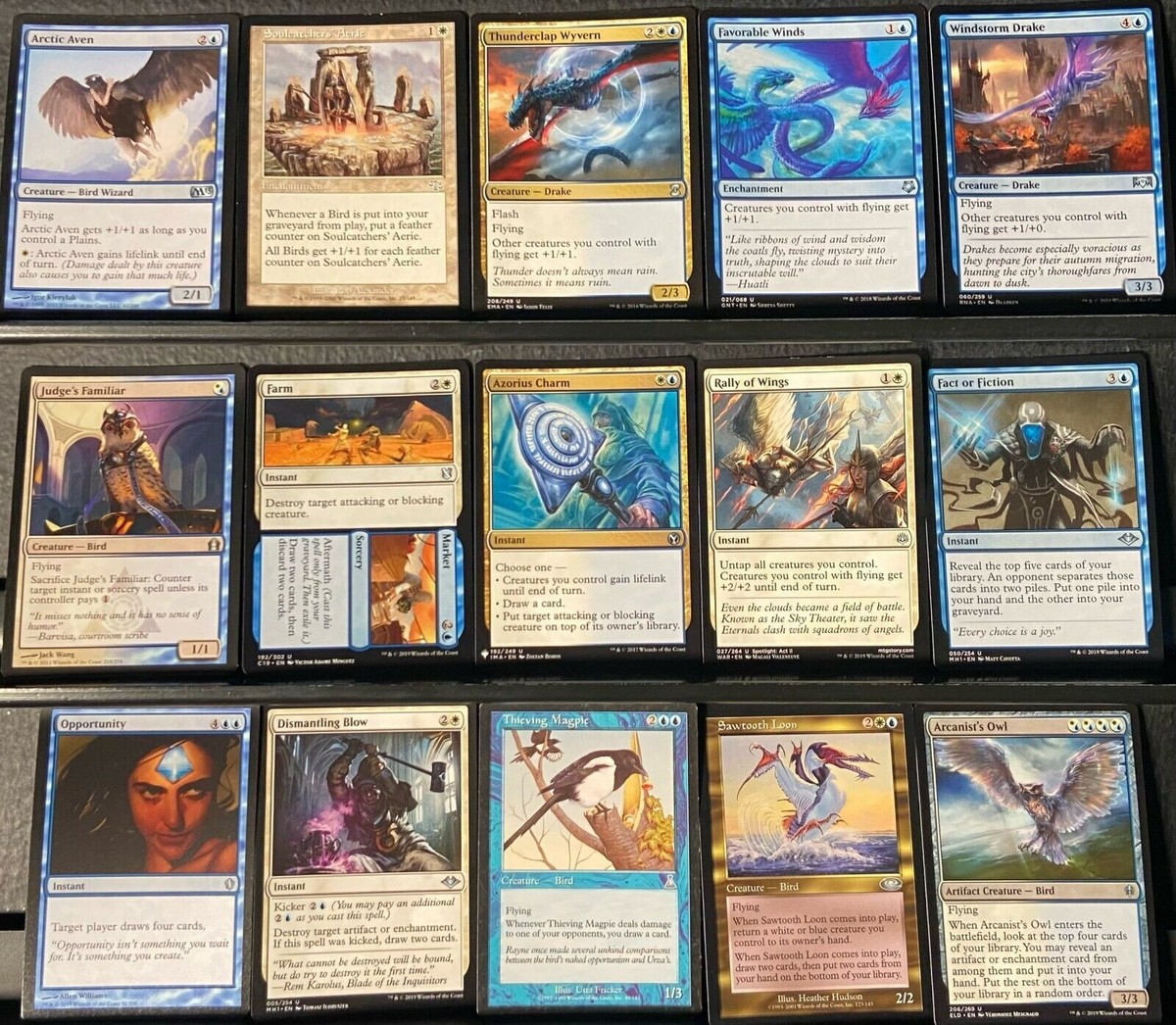Custom Commander Deck*** Kangee, Aerie Keeper - Birds - EDH MTG