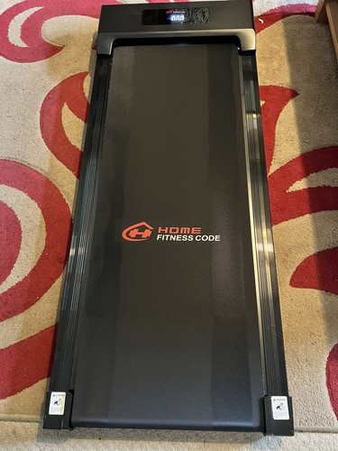 Home Fitness Code Electric Treadmill, Compact, Black - excellent used ...
