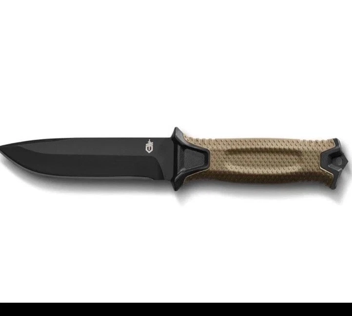 Gerber StrongArm фиксированное лезвие нож простоя края - койот коричневый - Бесплатная доставка - Изображение 2 из 3