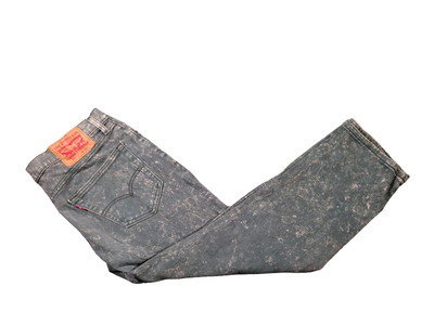 Levis 541 Jeans W32 L30 Speckled Blue Straight Fit 100