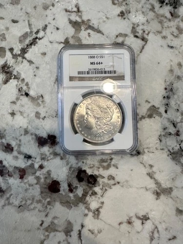 1888 O Morgan Silver Dollar MS64+