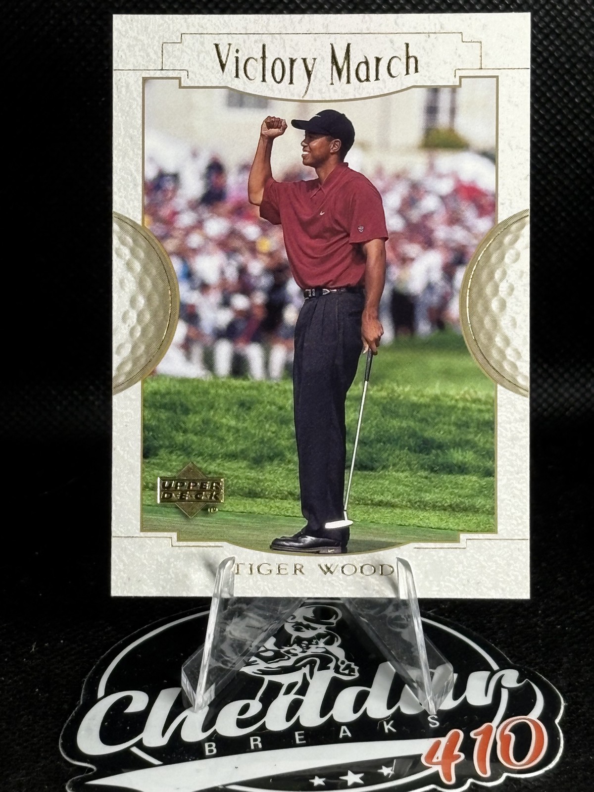 2001 Upper Deck - Victory March Tiger Woods #151 (RC)