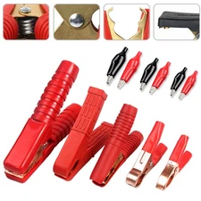 Heavy Duty Battery Alligator Clamps for Charging Electrical Testing Projects