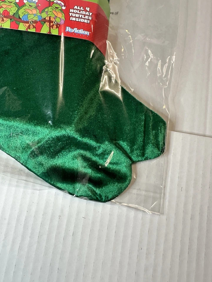 Super 7 bonecos de reação Teenage Mutant Ninja Turtles pacote de férias alvo excl - Imagem 4 de 4