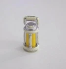 Playmobil (L11c14) MIDDLE AGES - Vintage Silver Lantern 3292 3293 3445 Worn