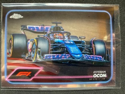 2024 TOPPS Chrome Formula 1 81 Esteban Ocon (Alpine)