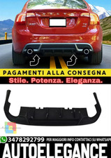 🔥Diffusore Posteriore per Volvo S60 / V60 (2010–2018) – Paraurti Sportivo 🔥