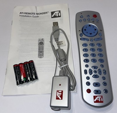 NEW ATI Remote Wonder RF PC Multimedia  Control Kit 151-V01120 With USB Receiver