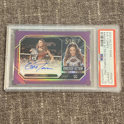 イヴトーレスwwe 2023 Panini Select WWE Eve Torres RA-ETS Ringside Action Purple