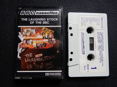 THE LAUGHING STOCK OF THE BBC - 1982 CASSETTE TAPE ALBUM (MONTY PYTHON,GOONS)