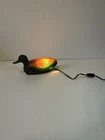 Duck Accent Wildlife Glass Shade Novelty Vintage Tiffany Style Lamp