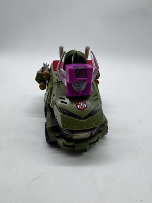 TRANSFORMERS Animated (2008) BULKHEAD 7'' Leader WORKS [100% COMPLETE]