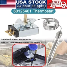 60125401 Thermostat 200-400F Rx Millivolt for Fryer Pitco Imperial Dean RX-1-36