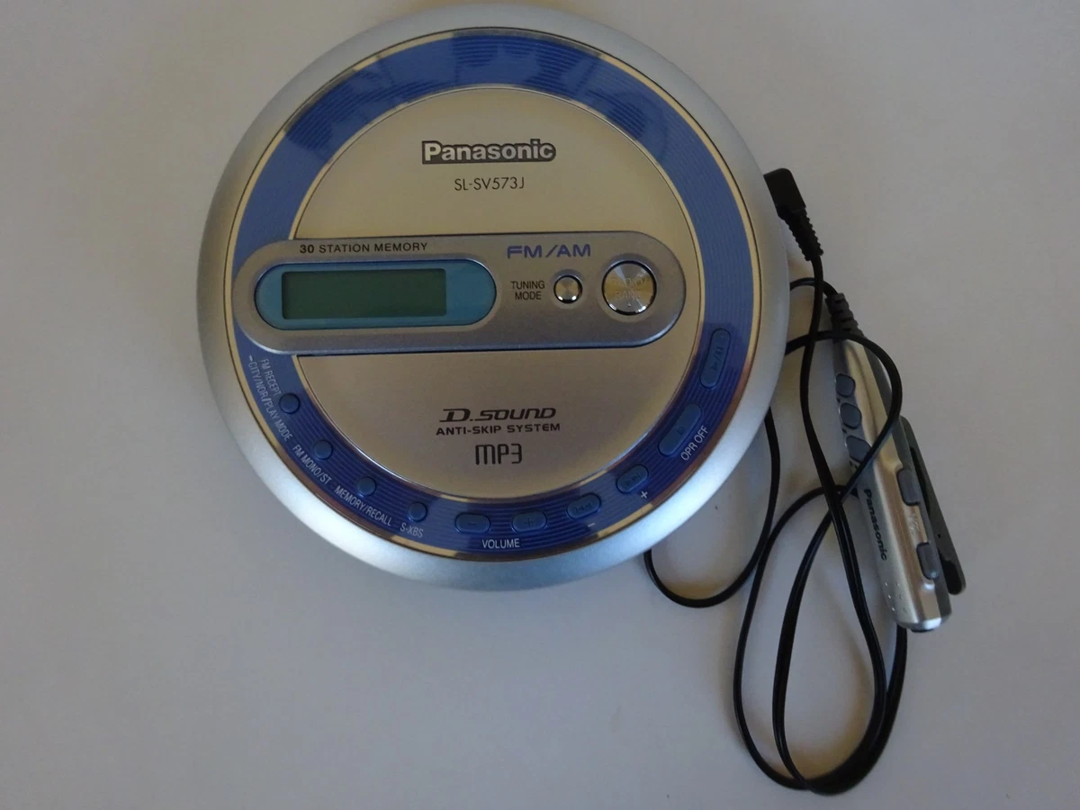 松下银色个人CD 播放器| eBay