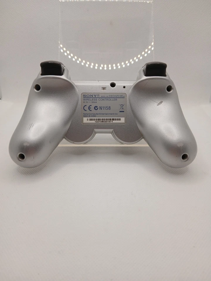 Controller PS3 Sony Dualshock 3 Playstation 3 Silver Joystick Originale Wireless - Immagine 4 di 4