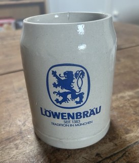 Lowenbrau Munchen Beer Tankard