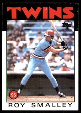 Roy Smalley 1986 Topps #613 Minnesota Twins MLB READ FREE SHIPPING AutographDen