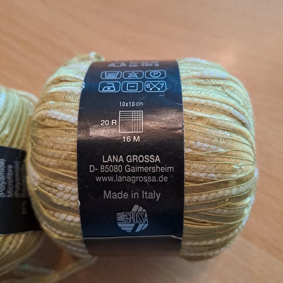 Benefiz-Verkauf - 2x 50g Lana Grossa Comodo Bändchen - Bild 4 von 4