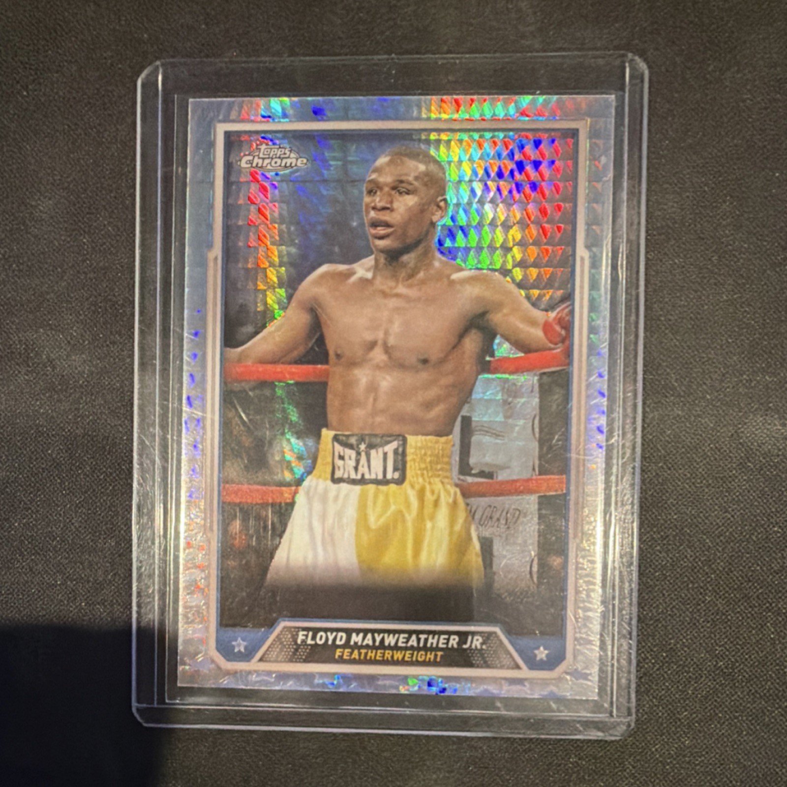Topps 2024 Chrome Boxing Floyd Mayweather Jr. #33 Refractor