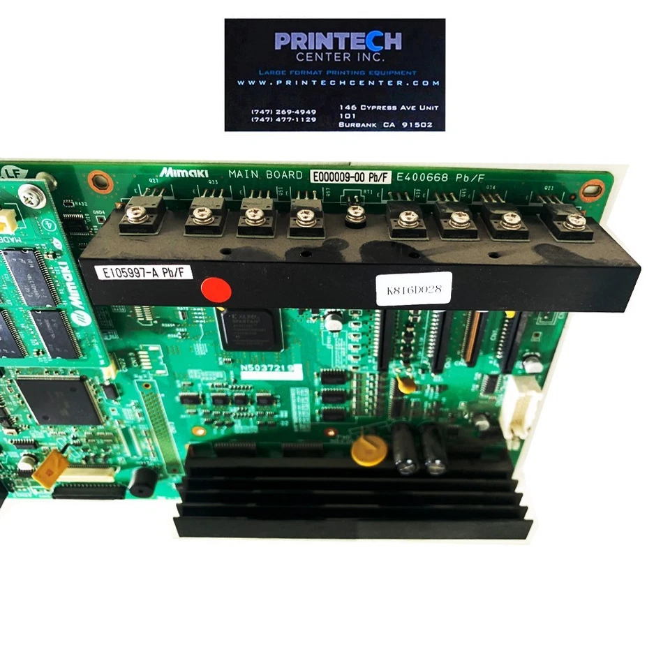 E400668 Main Board for Mimaki JV33 / TS3 - Image 2 of 2