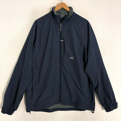 Helly Hensen Jacket Mens L Full Zip Fleece Lined Waterproof Gorpcore Fishing
