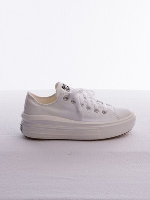 Size 8 - Converse Chuck Taylor All Star Move Low White W
