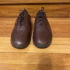 ALLEN EDMONDS " Traveler Brown Leather Shoes Men Size 11S Made in USA