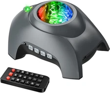 Rossetta Star Projector, Galaxy Projector for Bedroom, LED Night Light Aurora Pr