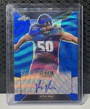 2018 Leaf Metal Draft Football Cards 14