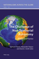The Challenge Of Non-Territorial Autonomy Theory And Practice Nimni (U. A.) Buch