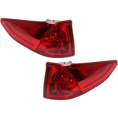 Halogen Tail Light Set of 2 For 2018-23 Honda Odyssey Driver and Passenger Outer