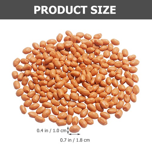 2pcs 1 Bag Simulation Peanut Kernels Shop Displaying Props Fake Peanut Kernels - Picture 7 of 12