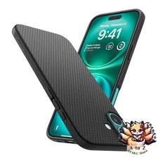 NEW Spigen iPhone 16 Case Soft TPU Shockproof Strap Hole US Military Spec Liquid