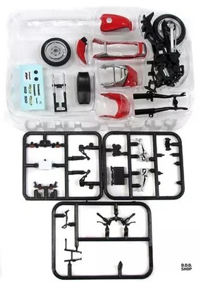1/24 02.Gpz900R Ninja 1985 Vol. A2 Type Vintage Bike Kit Vol.1 Ka Plastic Models