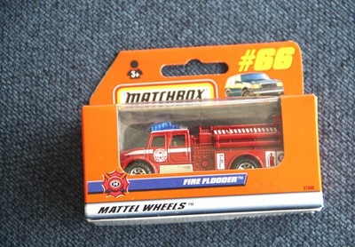 Matchbox 1998 Fire Flooder Red #66 1:64 Scale 061421DMT NEW IN PACKAGE