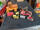 Vintage steel car lot for parts or repair Tonka/Buddy MidgeToy