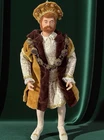 Vtg 1960’s GI Joe Sea Adventurer Red Head Action Figure Dressed As Henry VIII