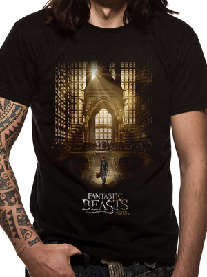 Fantastic Beasts Magical Hall Unisex Official Licensed T-Shirt rowling
