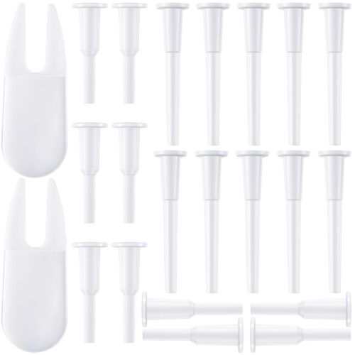 22pcs Yoga Ball Plug Fitness Exercise Ball Air Stopper Plug Pin Adapter Kit E...