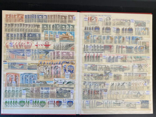 Tschechoslowakei Briefmarken Sammlung,GUT,Czechoslovakia stamps,GOOD - Bild 11 von 24