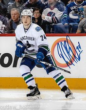 Vancouver Canucks Reid Boucher Autographed Signed 8x10 NHL Photo COA N