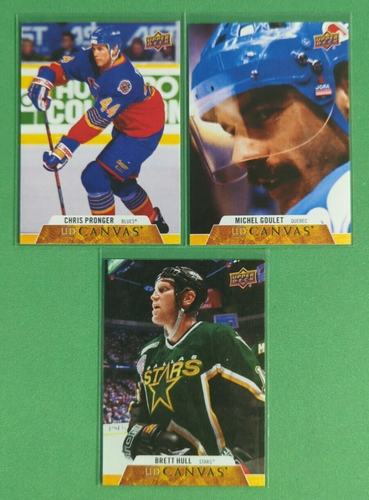 2020-21 Upper Deck Retired Stars Canvas #C241-C255 *15 Card Complete Set* - Picture 8 of 11