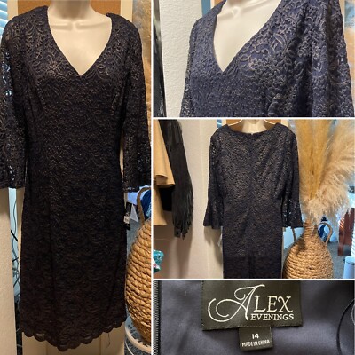green emerald velvet dress Alex Evenings 81171276